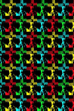 欧洲古代人物印花华亿平台图片