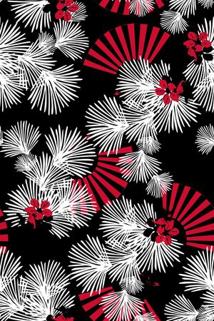 中国风印花华亿平台图片