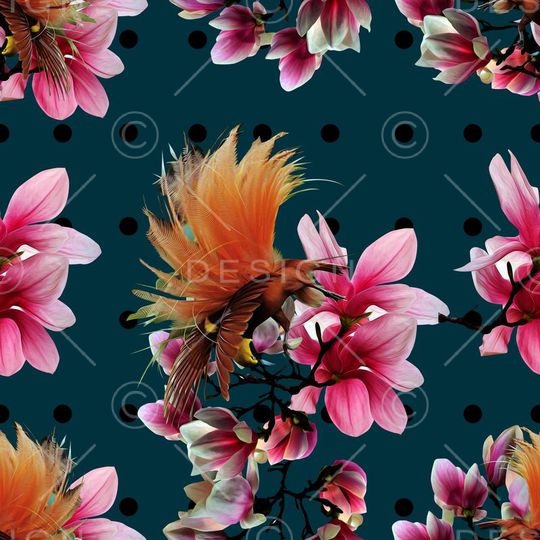 波点印花华亿平台图片