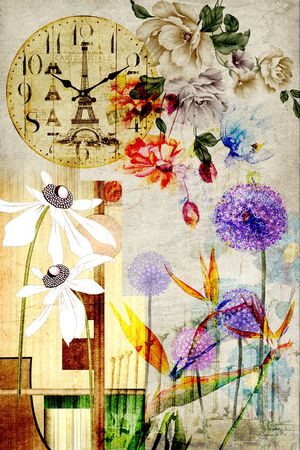 复古印花华亿平台图片