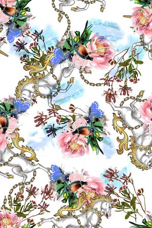 链条马印花华亿平台图片