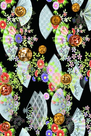 混搭印花华亿平台图片