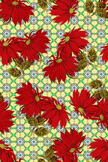 478351-民族风土耳其风格红色花卉秋冬女装花