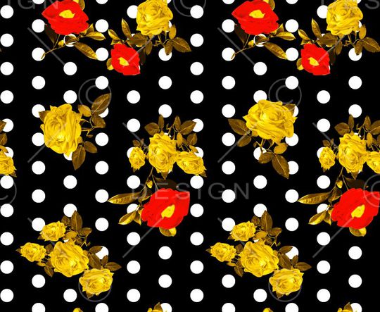 波点印花华亿平台图片