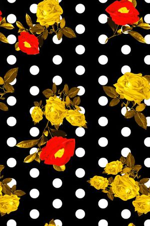 波点印花华亿平台图片