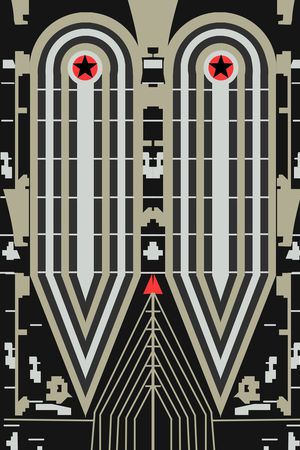 潮流时尚印花华亿平台图片