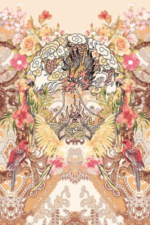 女装印花华亿平台图片