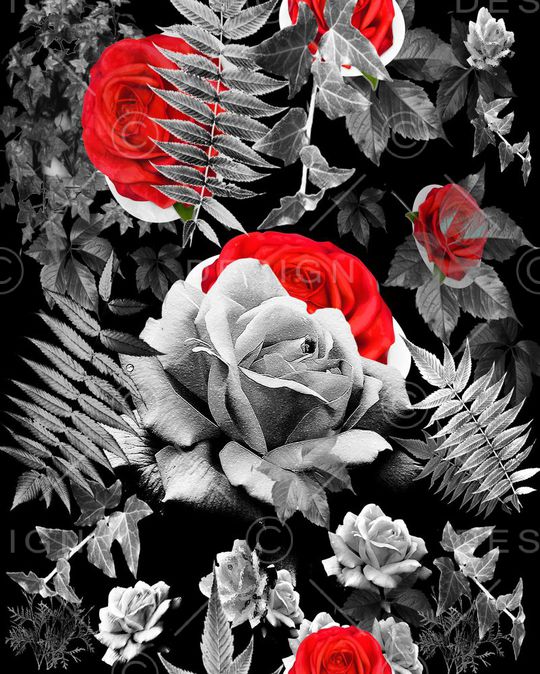 复古印花华亿平台图片