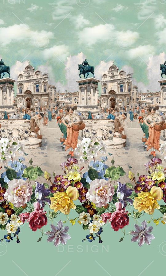 风景印花华亿平台图片