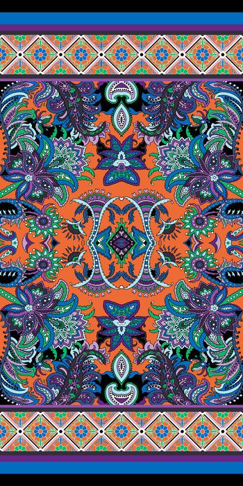 478587-佩斯利火腿纹民族风双边定位