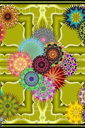 民族风印花华亿平台图片