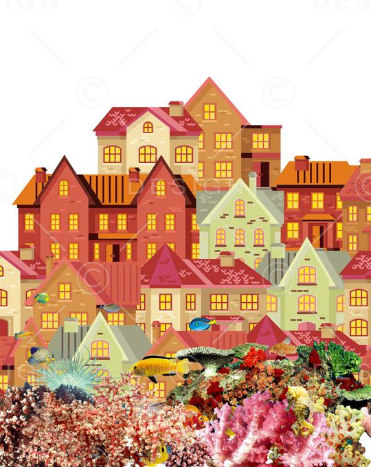 珊瑚印花华亿平台图片