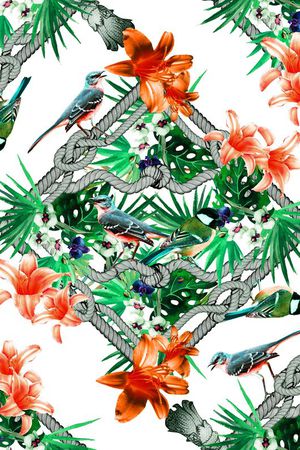 时尚印花华亿平台图片