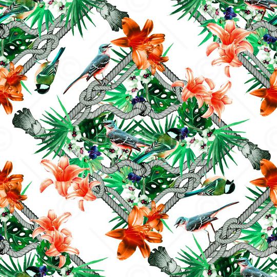 时尚印花华亿平台图片