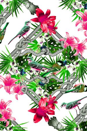 时尚印花华亿平台图片