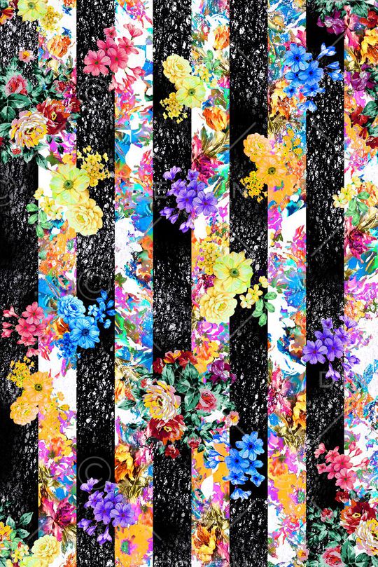 直条印花华亿平台图片