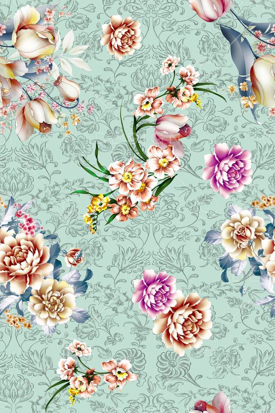 时尚女装印花华亿平台图片