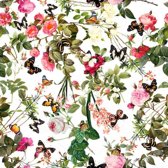 碎花印花华亿平台图片