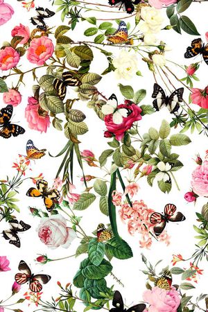 碎花印花华亿平台图片