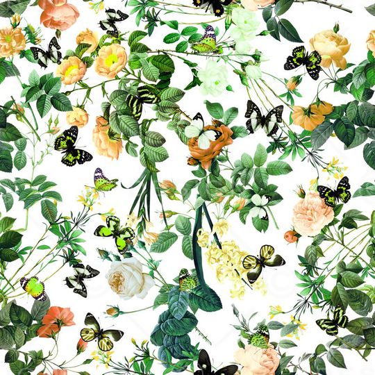 碎花印花华亿平台图片