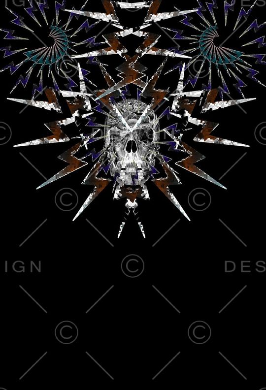 潮流时尚印花华亿平台图片