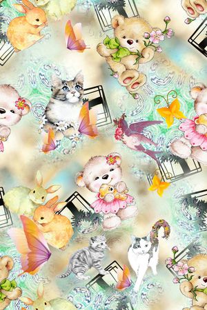 动物印花华亿平台图片