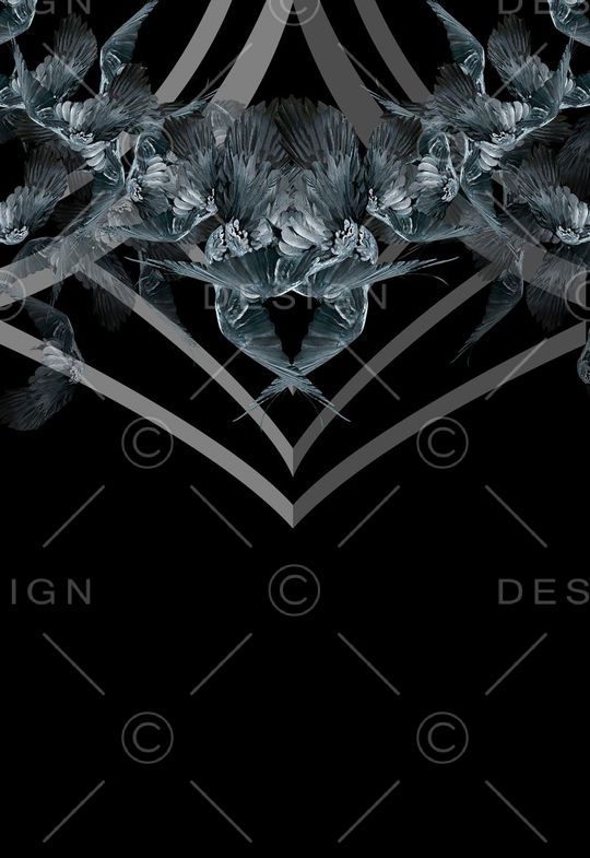 潮流时尚印花华亿平台图片