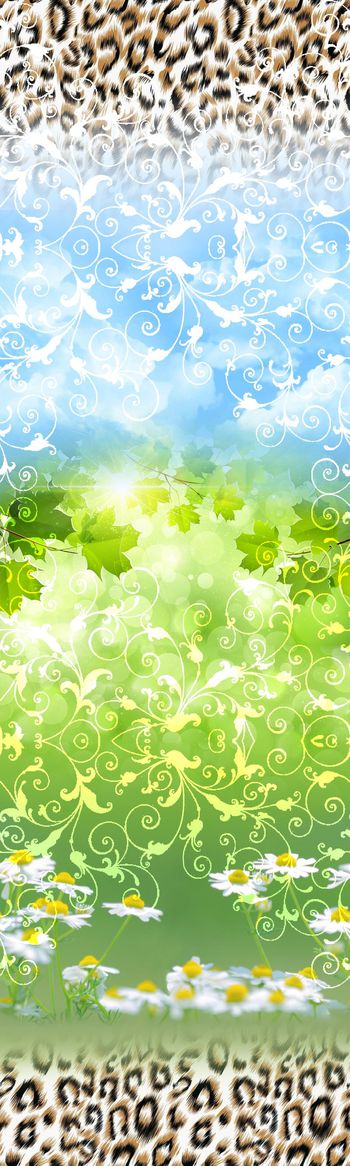 抽象印花华亿平台图片