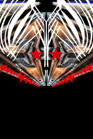 潮流时尚印花华亿平台图片