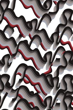 简约时尚印花华亿平台图片