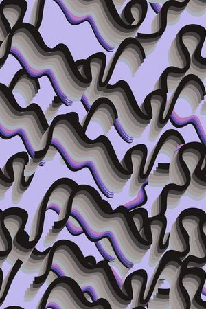 简约时尚印花华亿平台图片