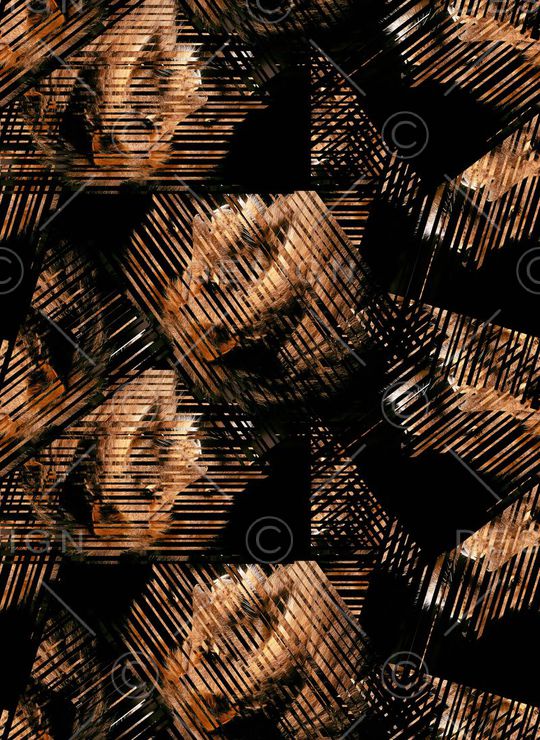 潮流时尚印花华亿平台图片