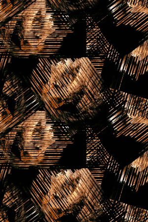 潮流时尚印花华亿平台图片