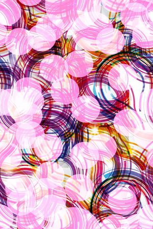 抽象几何印花华亿平台图片