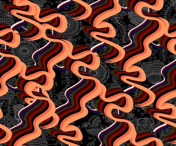 478865-2016春夏华亿平台最新手绘女装匹布清