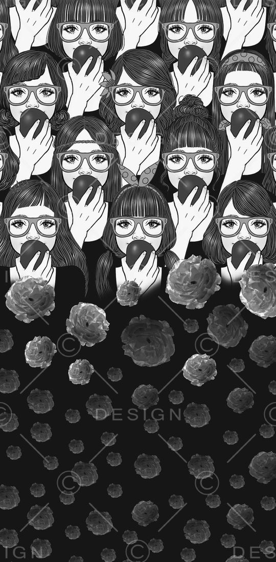 潮流大牌印花华亿平台图片