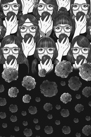 潮流大牌印花华亿平台图片