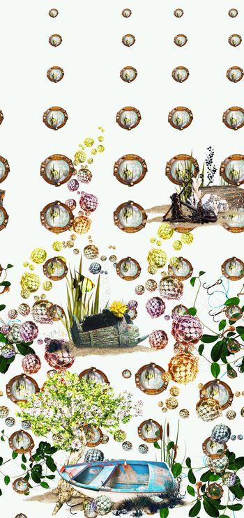 478921-西服夹克时尚海底生物海底建筑沉船