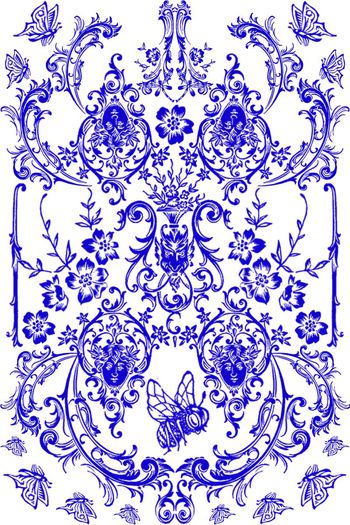 479011-手绘欧式纹样