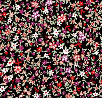 479076-韩式复古小碎花抽象女装华亿平台