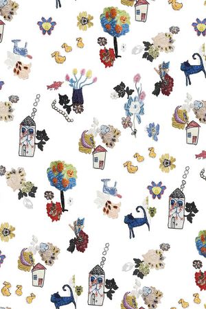 小卡通印花华亿平台图片