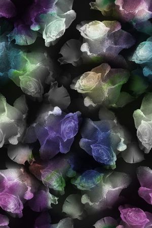 抽象印花华亿平台图片