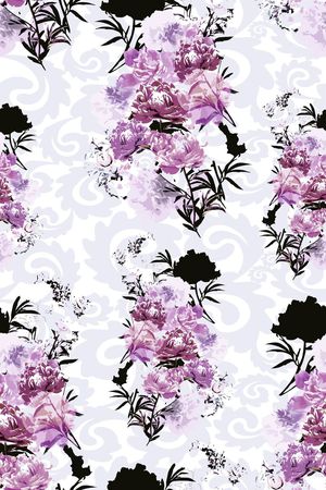 复古印花华亿平台图片