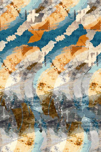 479164-休闲时尚 抽象 复古 水彩  纹理