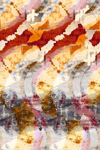 479166-休闲时尚 抽象 复古 水彩  纹理