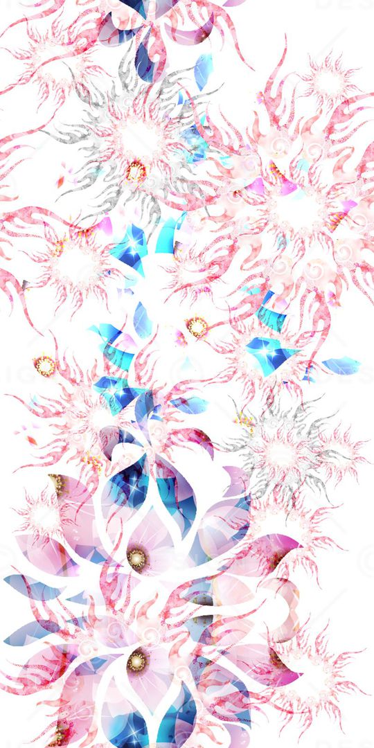 抽象印花华亿平台图片