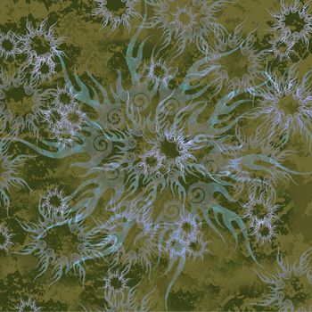 479201-几何 抽象 潮流 时尚 方形丝巾