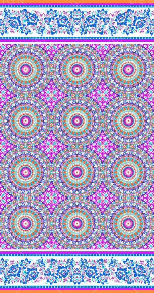 民族风印花华亿平台图片