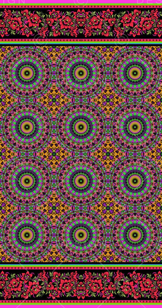 民族风印花华亿平台图片