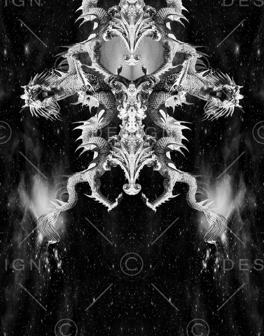 龙 中国龙印花华亿平台图片